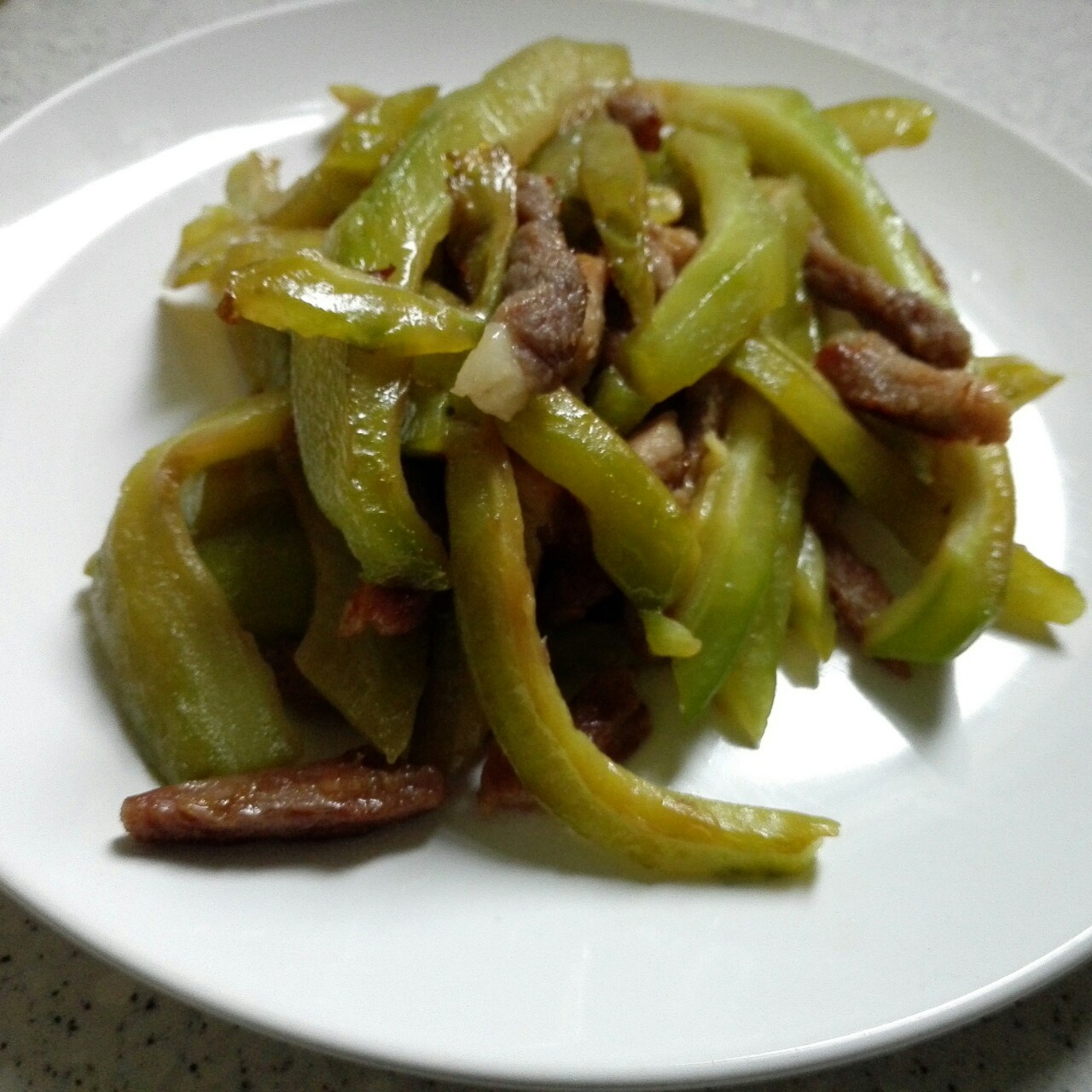 苦瓜肉丝