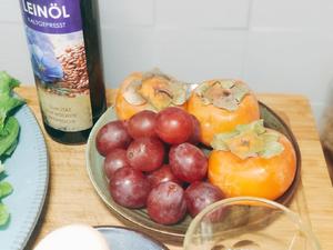 最适合秋日减肥的晚餐——柿子温泉蛋沙拉的做法 步骤9