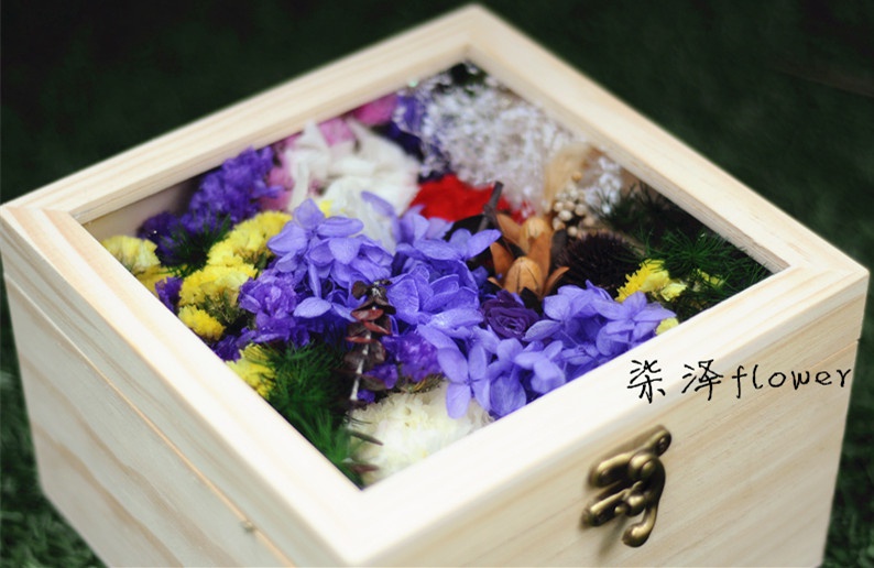 柒泽永生花。