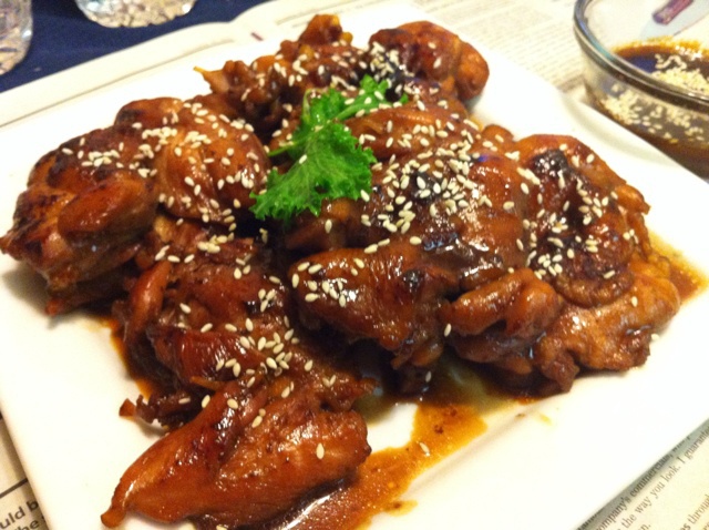 日式照烧鸡腿