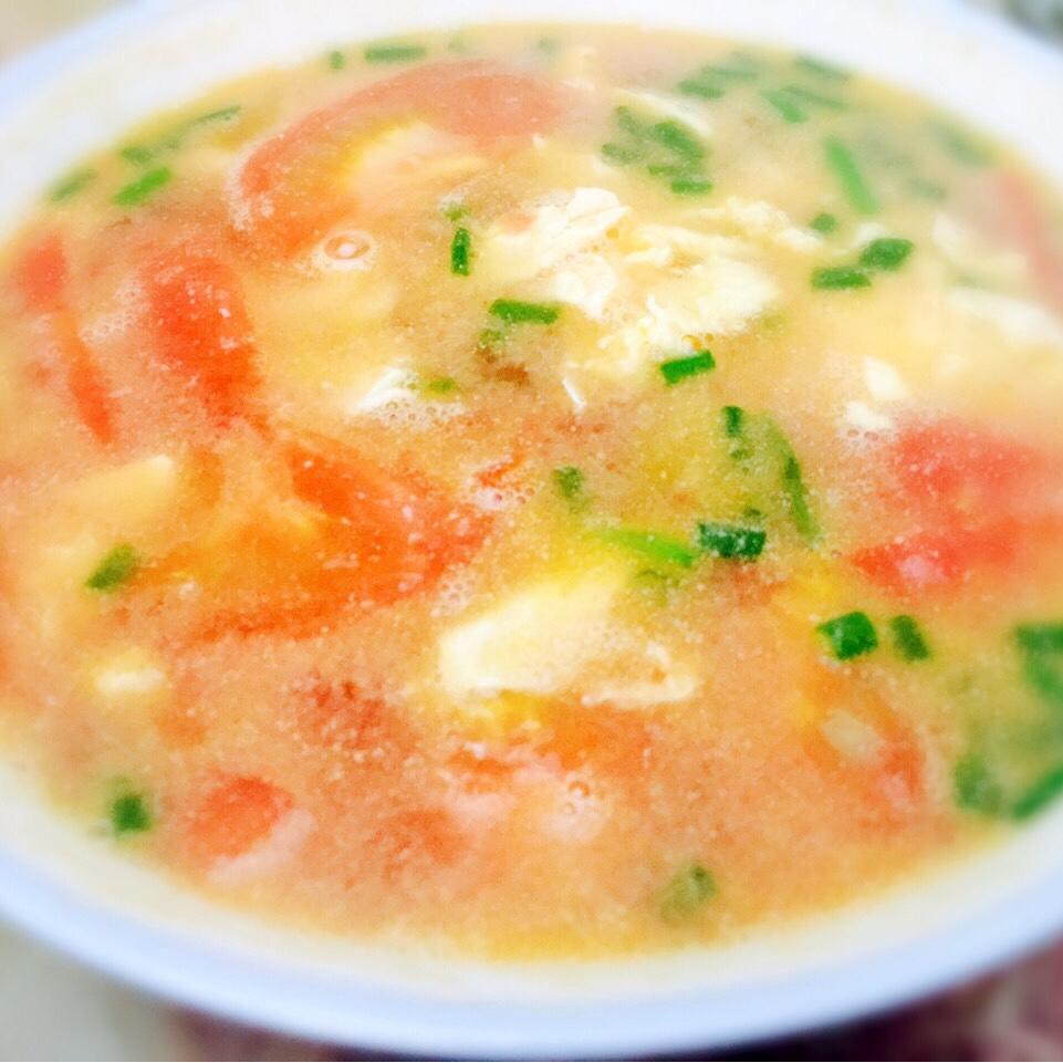 西红柿鸡蛋汤