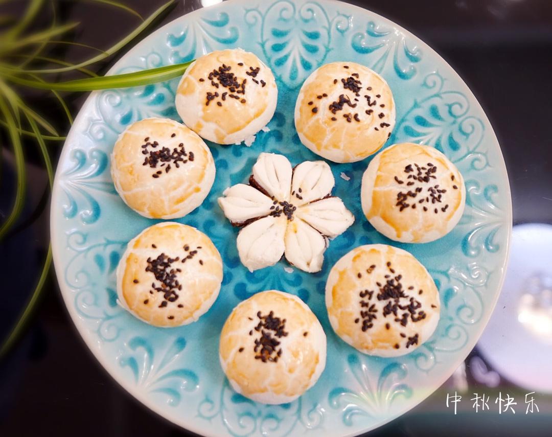 泳式鲜肉榨菜月饼