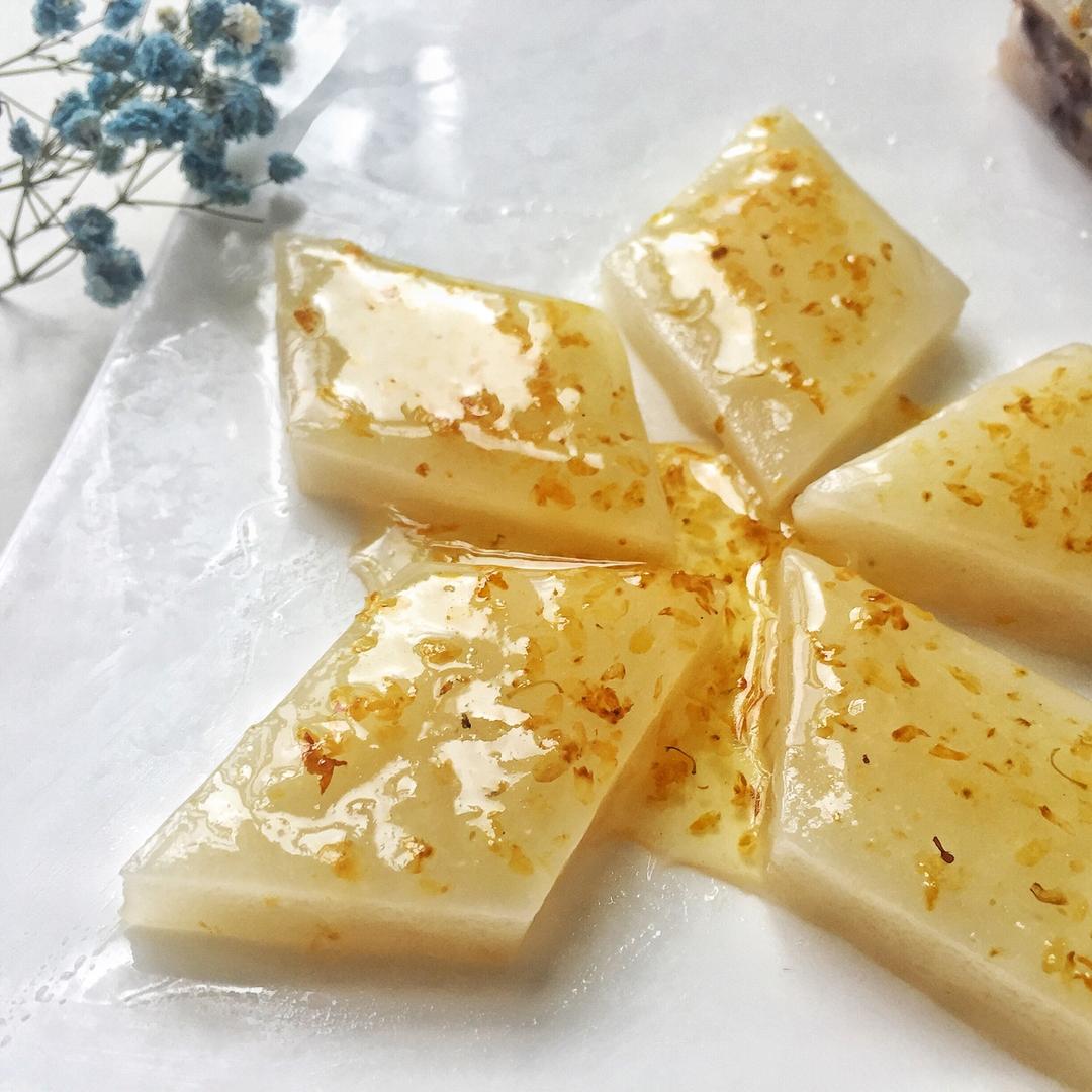 sindyliu做的桂花糕