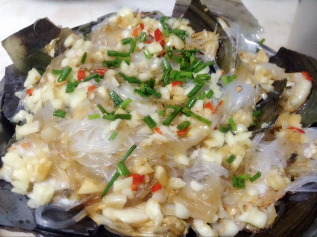 蒜蓉粉丝蒸带子