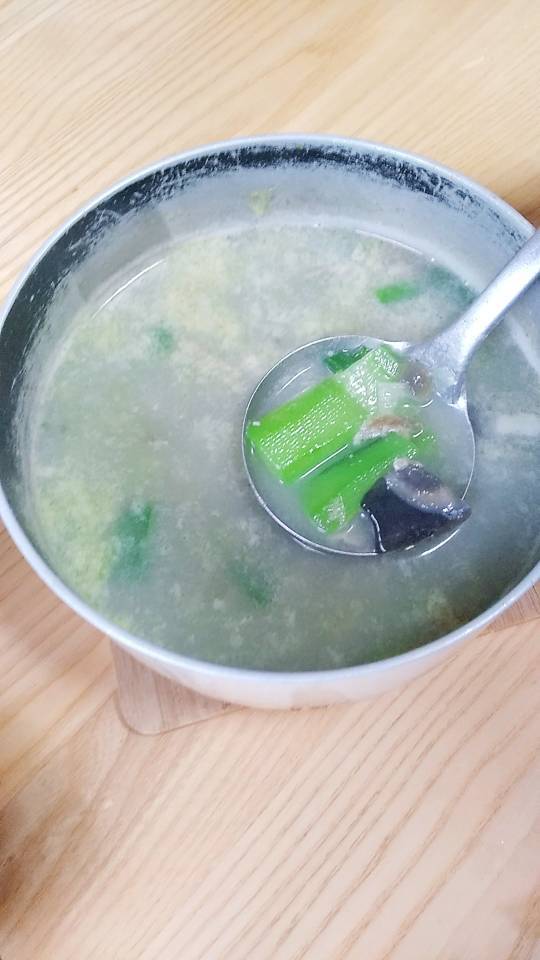 黄瓜皮蛋汤