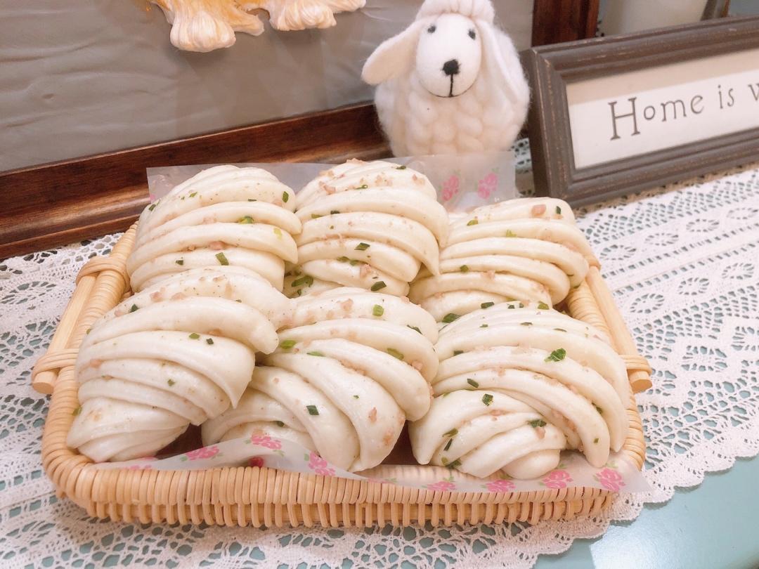 造型漂亮做法超简单的，花卷馒头