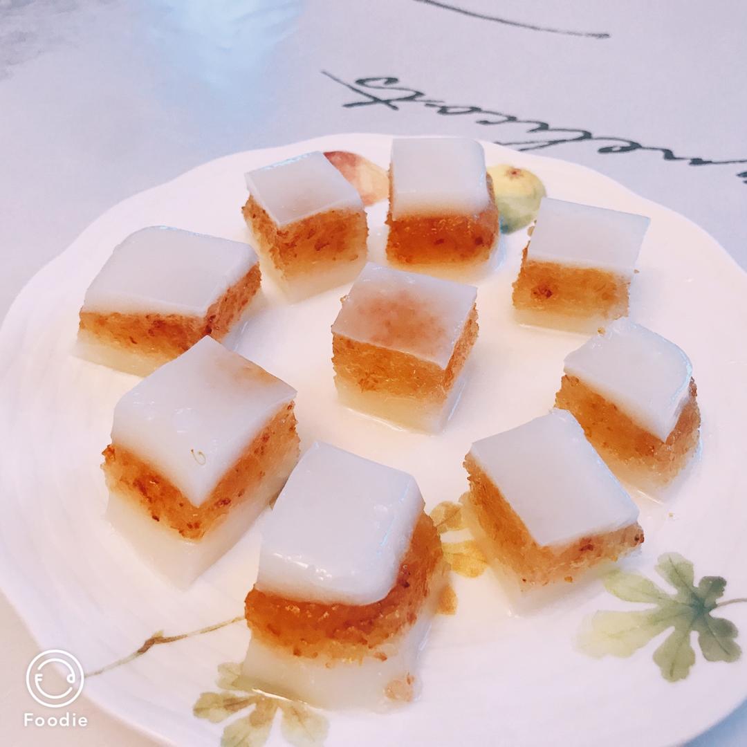 【椰汁桂花糕】