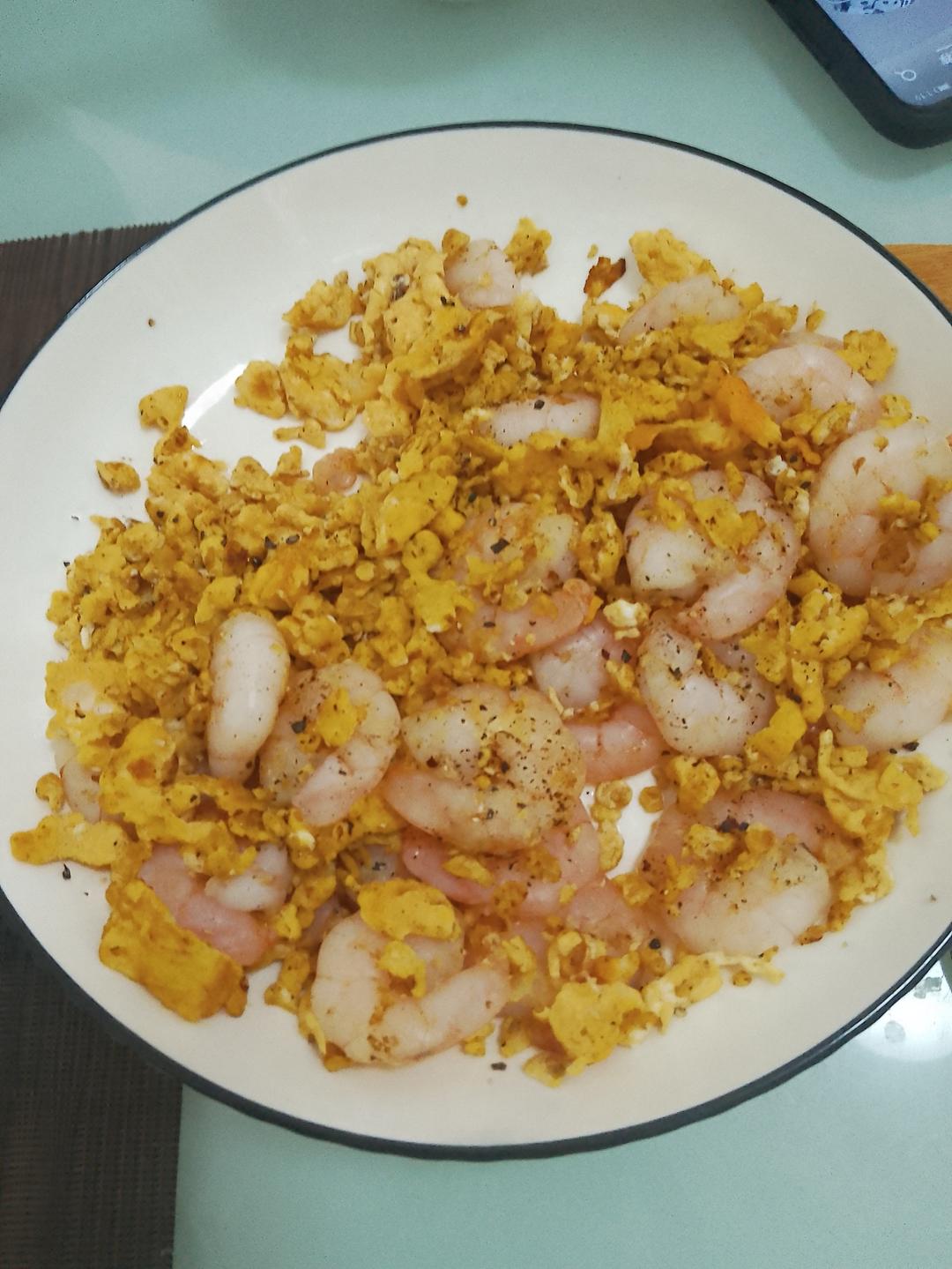 虾仁炒蛋（超简单做法)