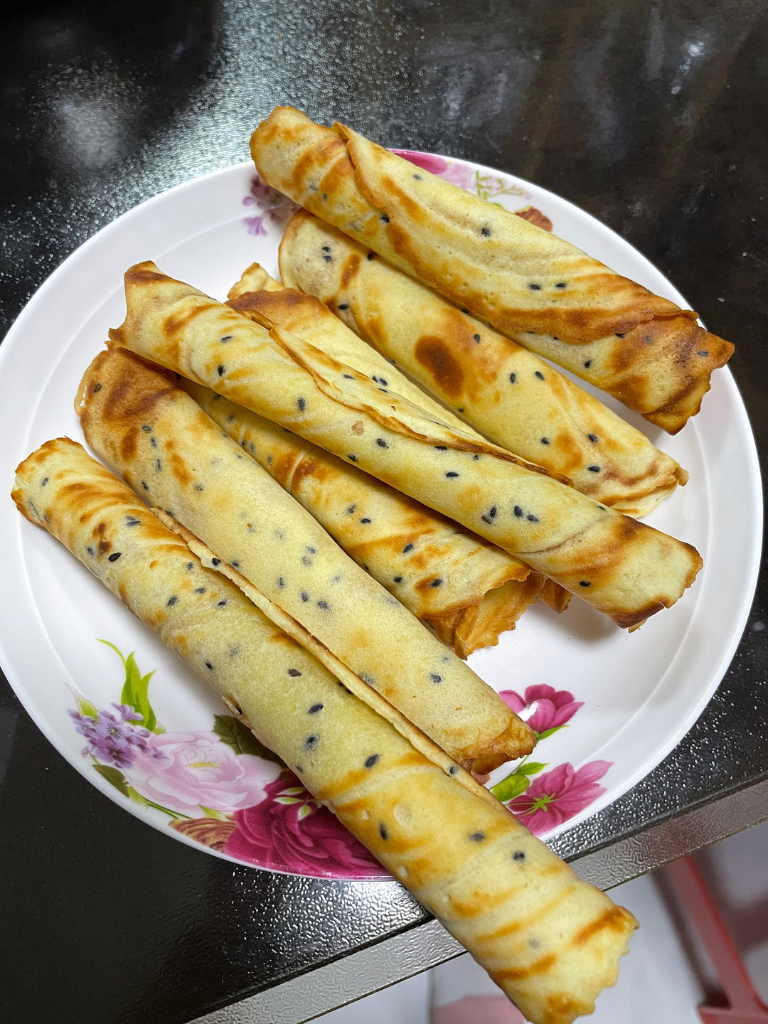 电饼铛做酥脆蛋卷傻瓜式操作超美味！！（详细讲解附自制超实用工具）