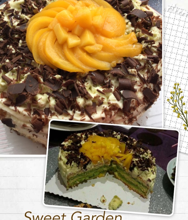 时下流行的鲜奶油戚风裸蛋糕