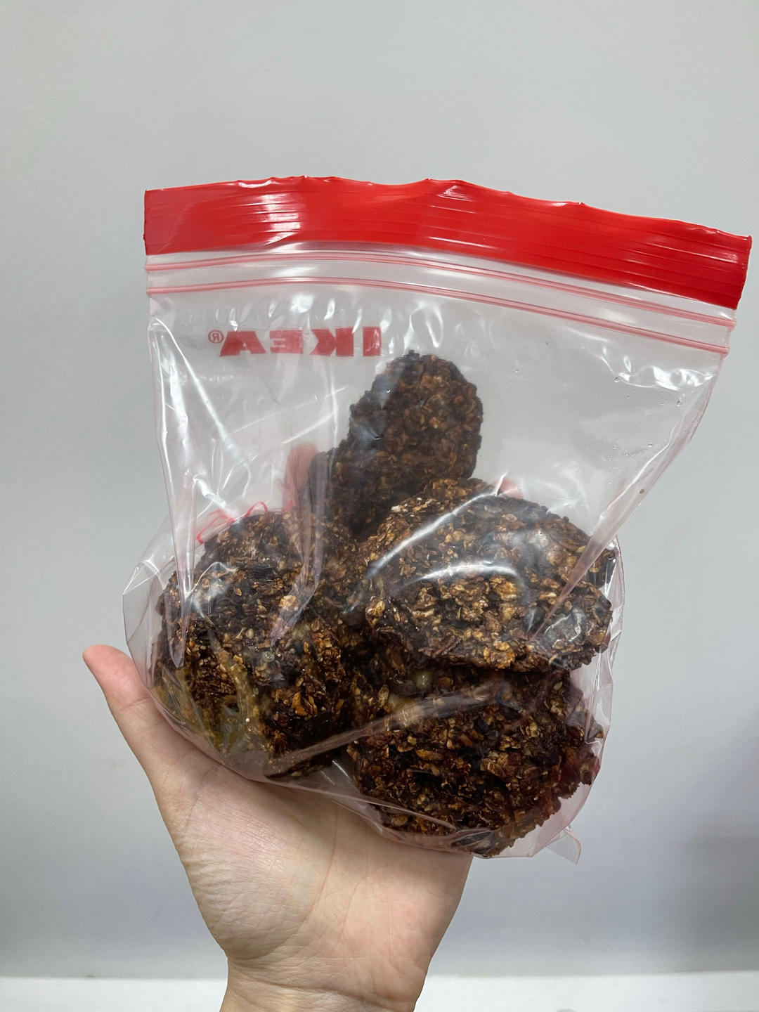 低卡减脂｜香蕉燕麦可可饼干