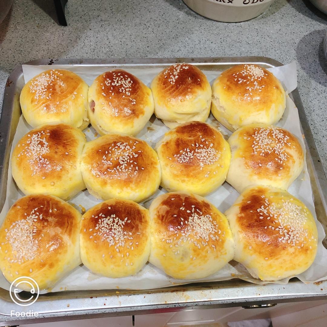 🥛超简单快手，柔软拉丝，一次发酵，牛奶小餐包