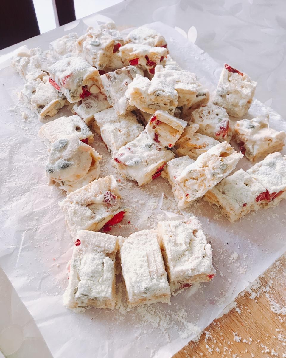 雪花酥  不甜版