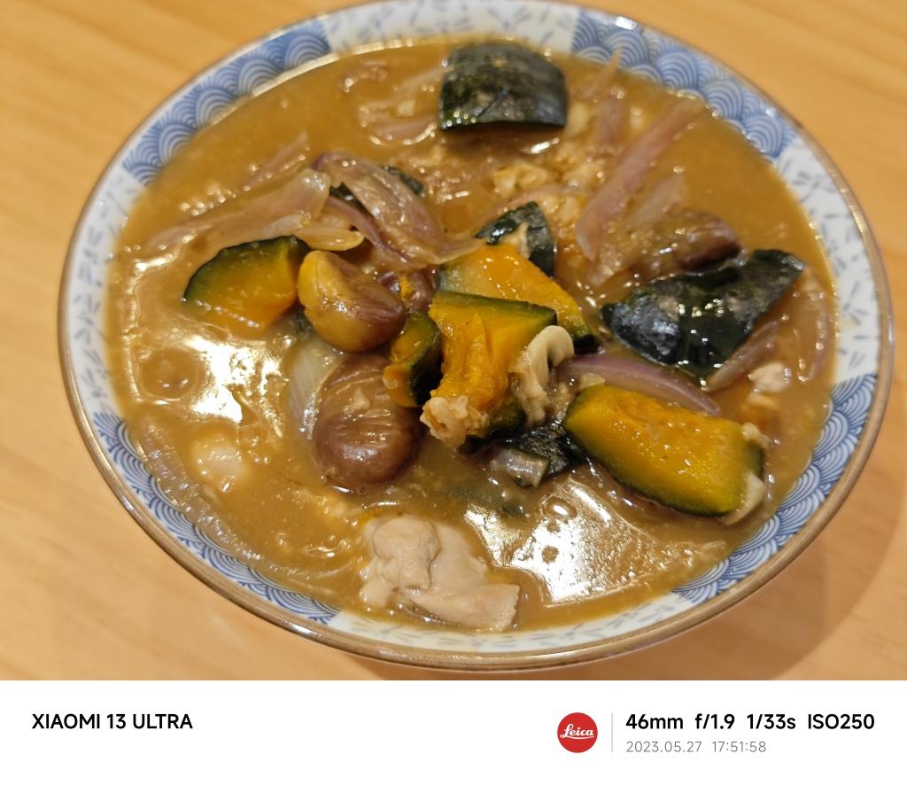 南瓜栗子鸡汤丨健康·三餐