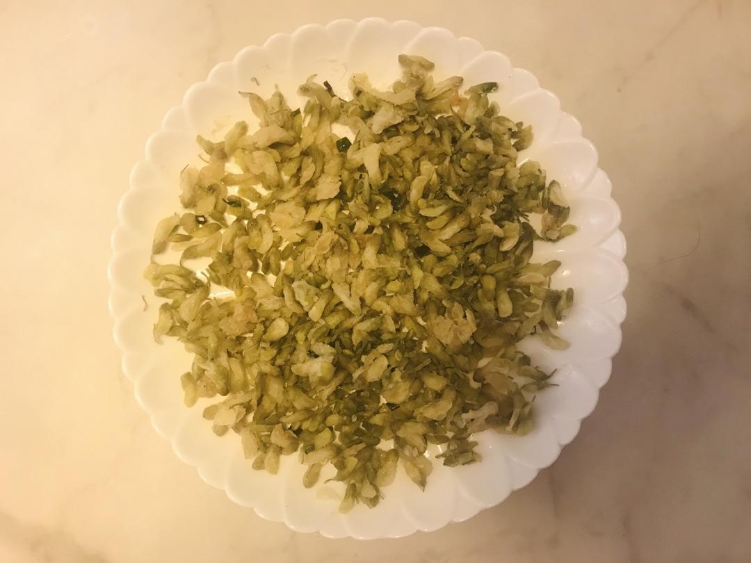 蒸槐花（万能蒸菜方子）