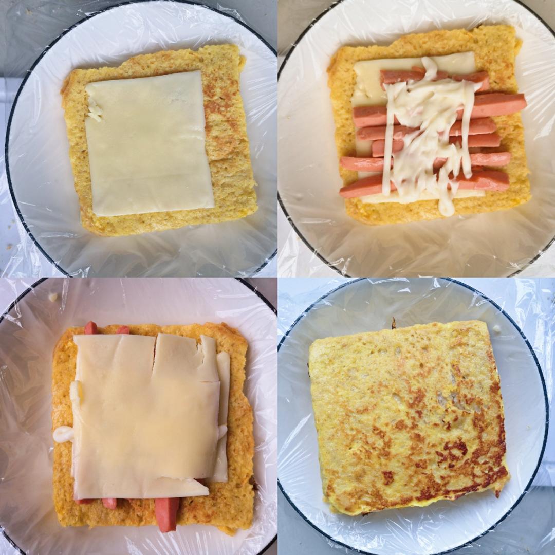 纯奶手撕吐司的做法 步骤1