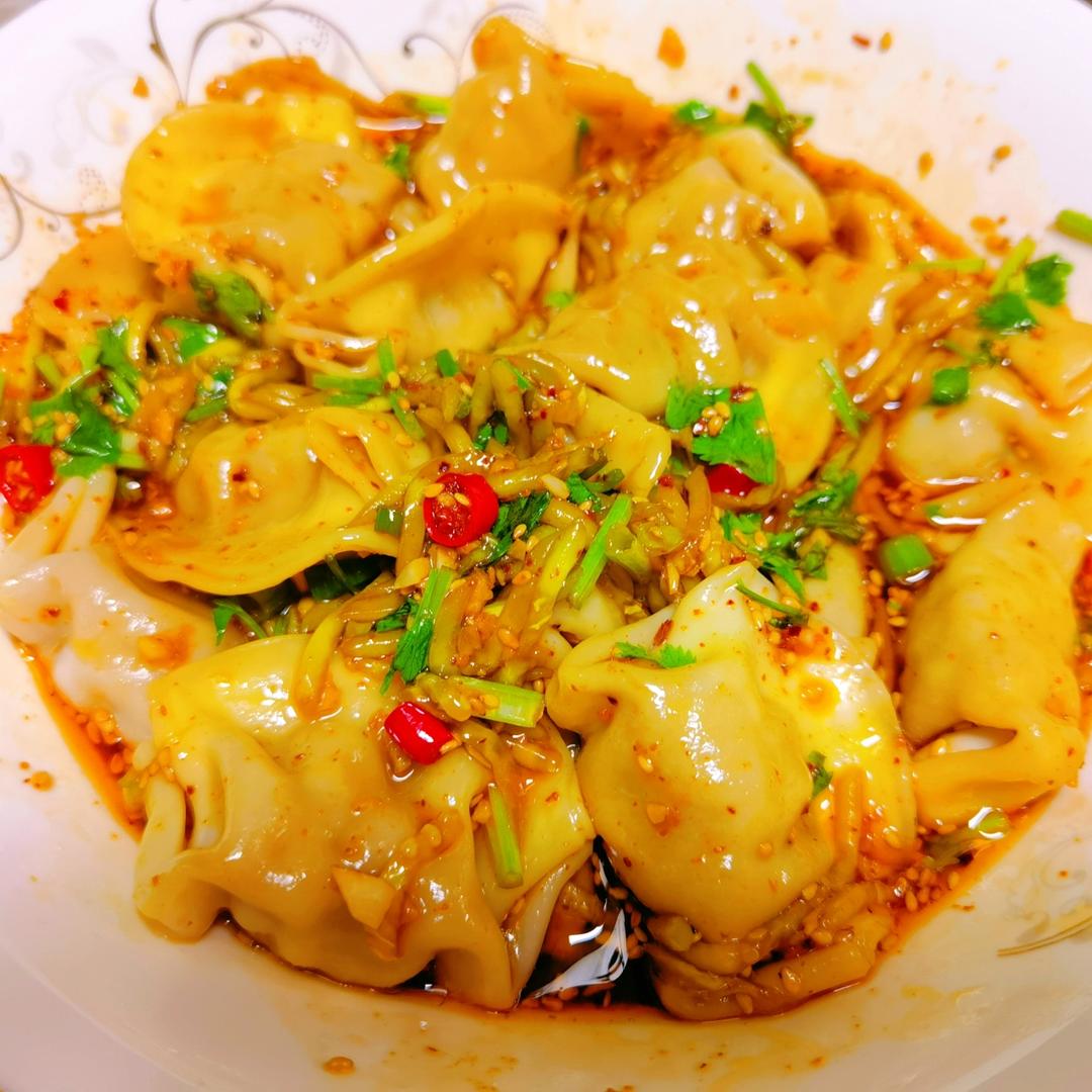 酸辣过瘾巨开胃～雪碧拌水饺❗️专治没食欲