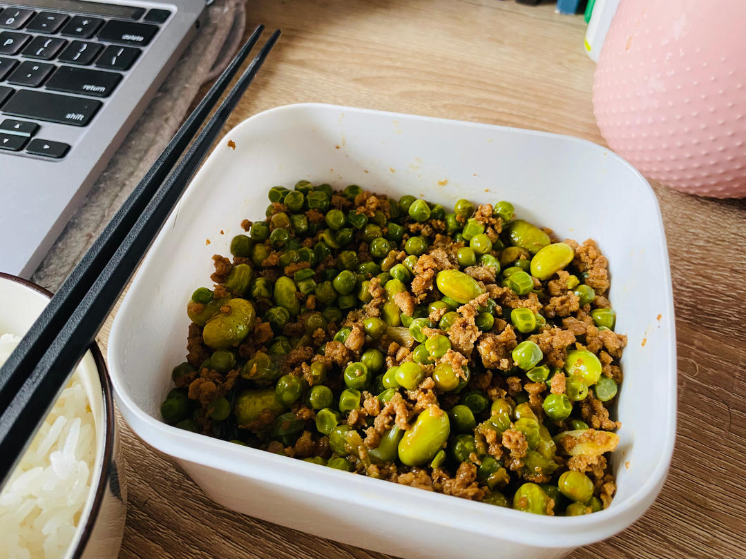 超下饭的豌豆肉沫