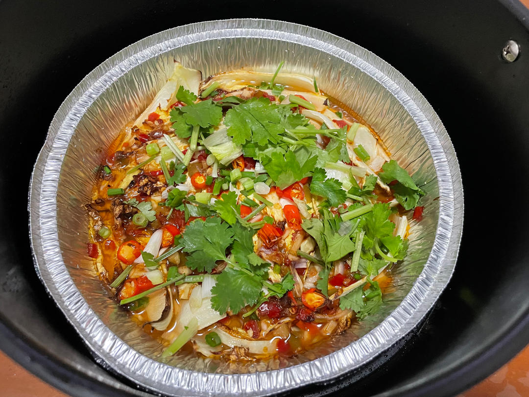 空气炸锅烤娃娃菜