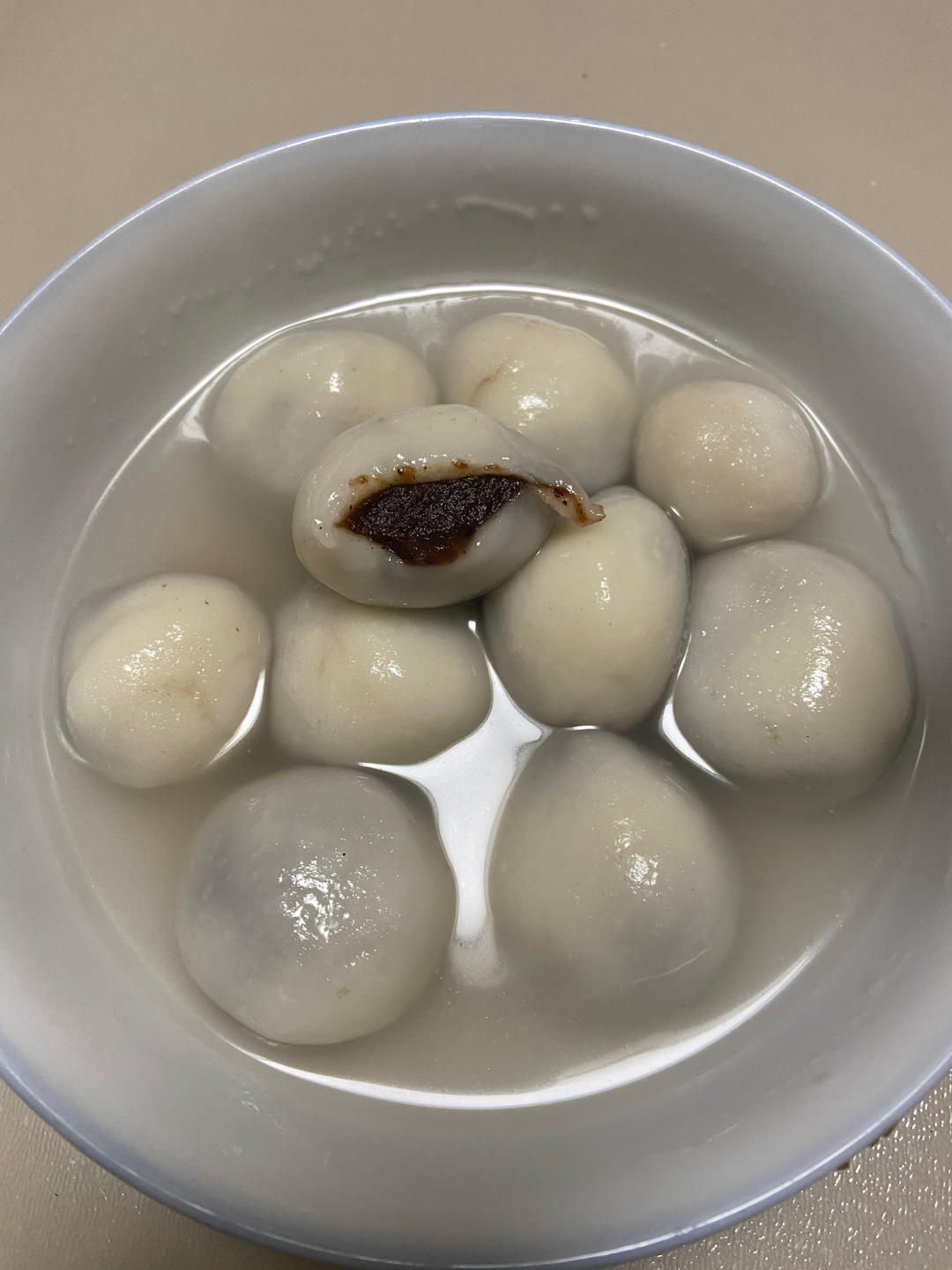 豆沙汤圆(15个配方)