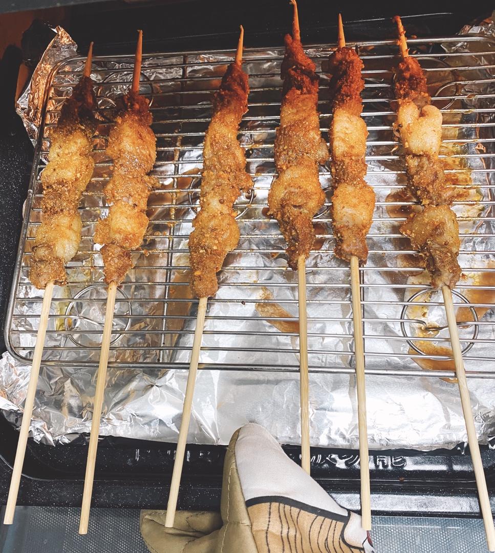 烤羊肉串
（烤箱版）