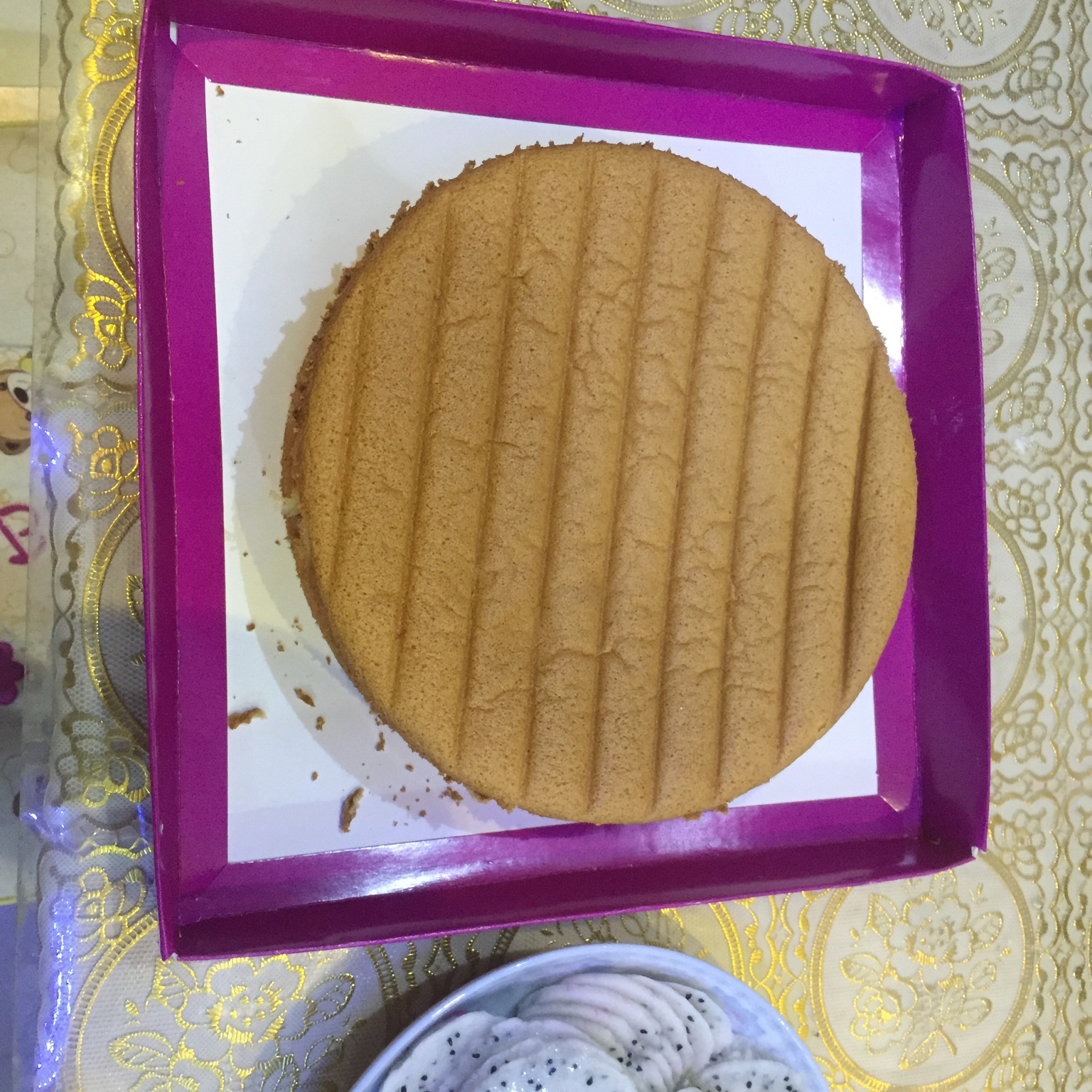 8寸戚风蛋糕（改良君之配方）#皮黑森林#