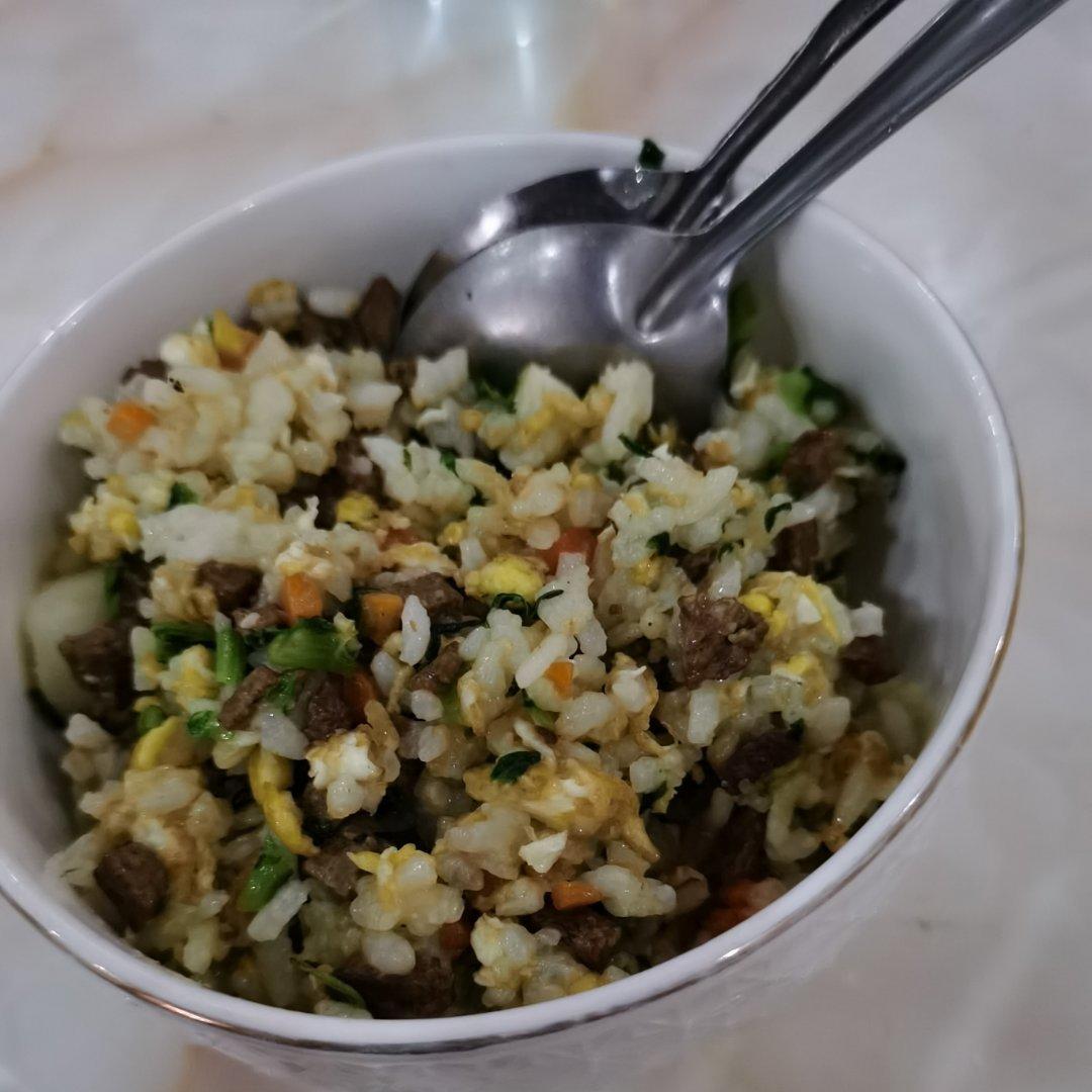 宝宝猪肝炒饭