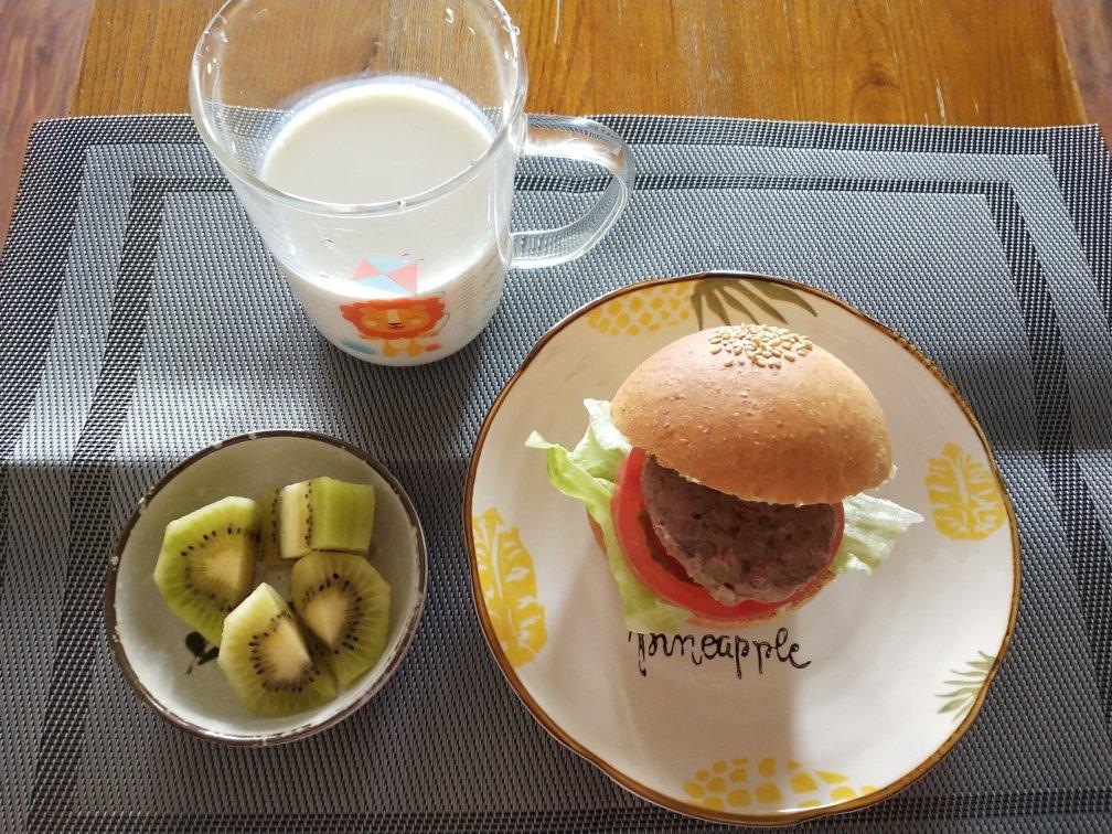 全麦汉堡胚（一次发酵）