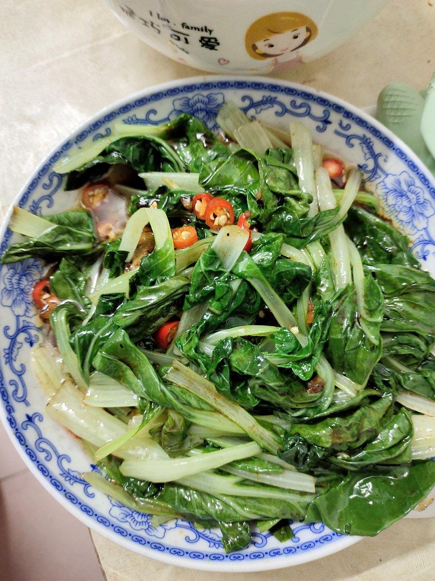 🔥比肉好吃的蒜蓉蚝油菜心！好吃不胖系列