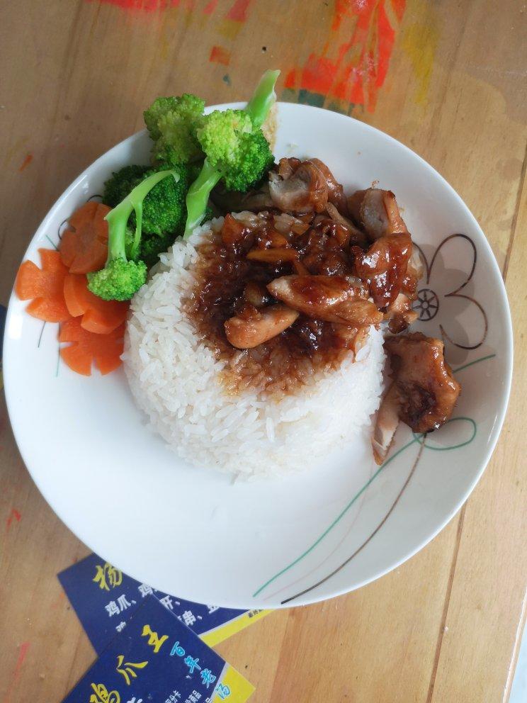 照烧鸡腿饭