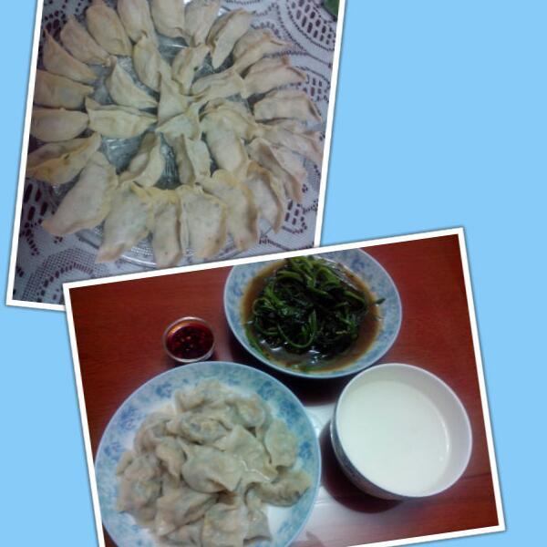 韭菜鸡蛋饺子