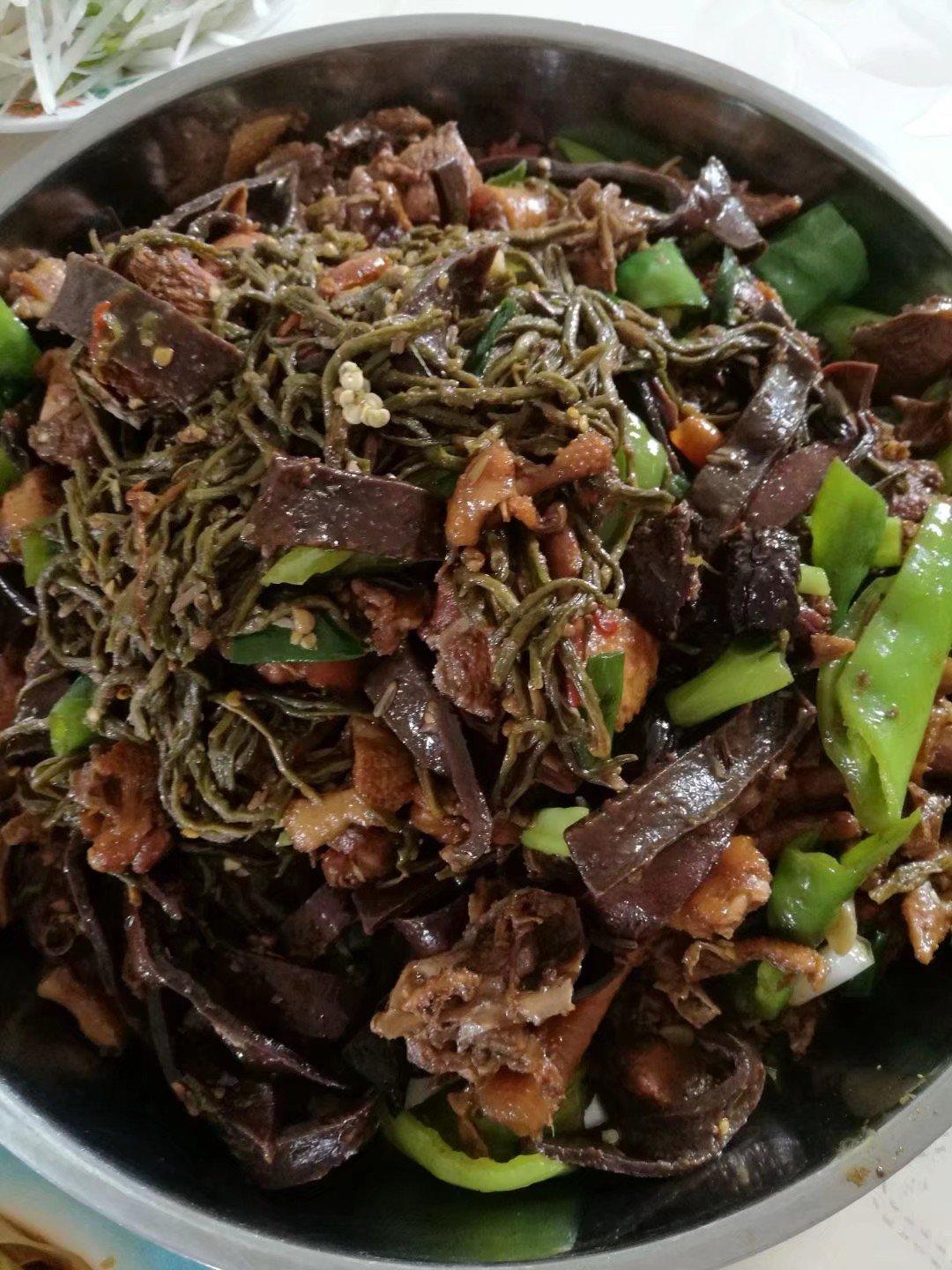 干豆角烧肉