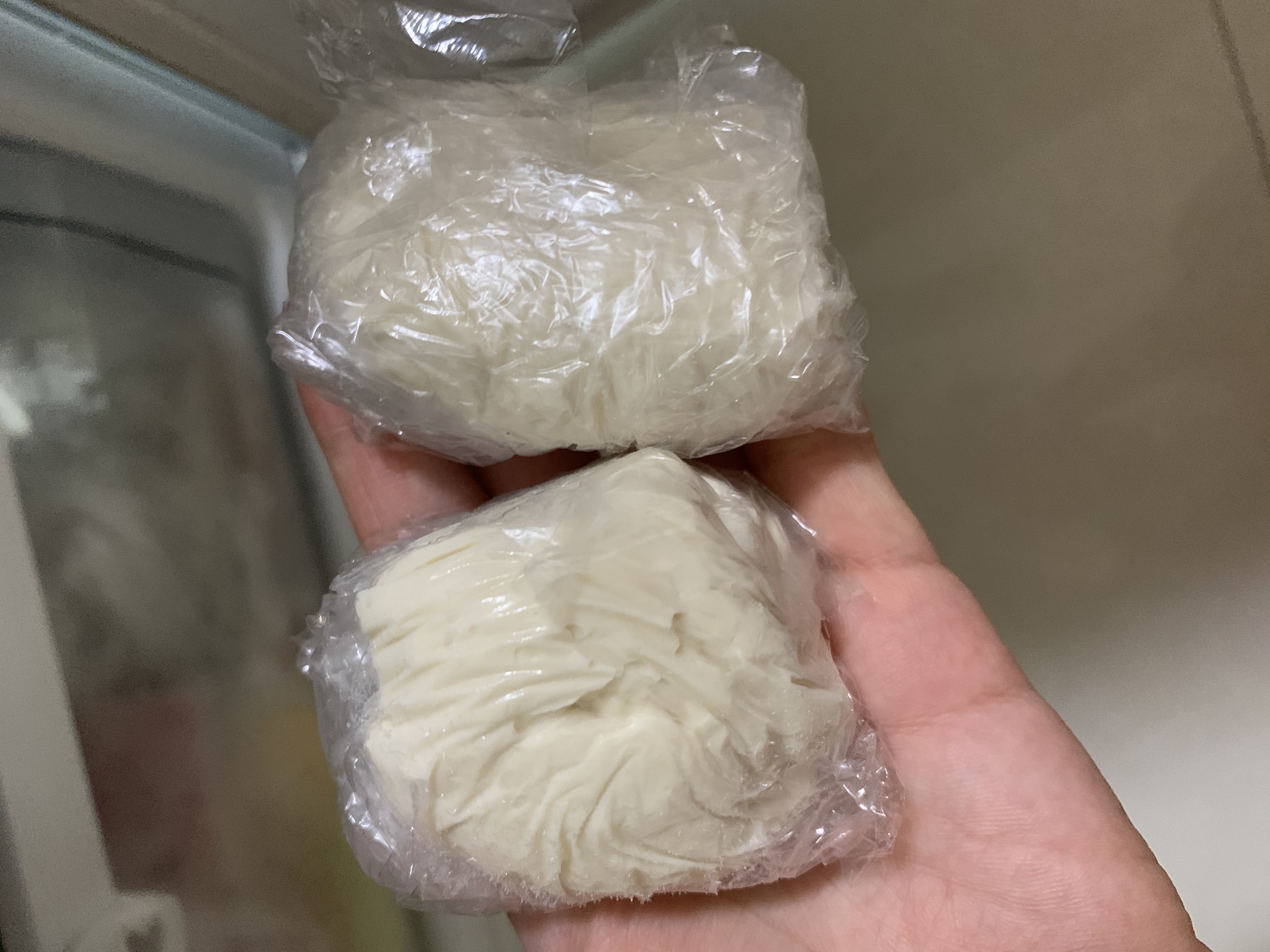 老面乳清玉米油抹茶大理石纹吐司的做法 步骤1