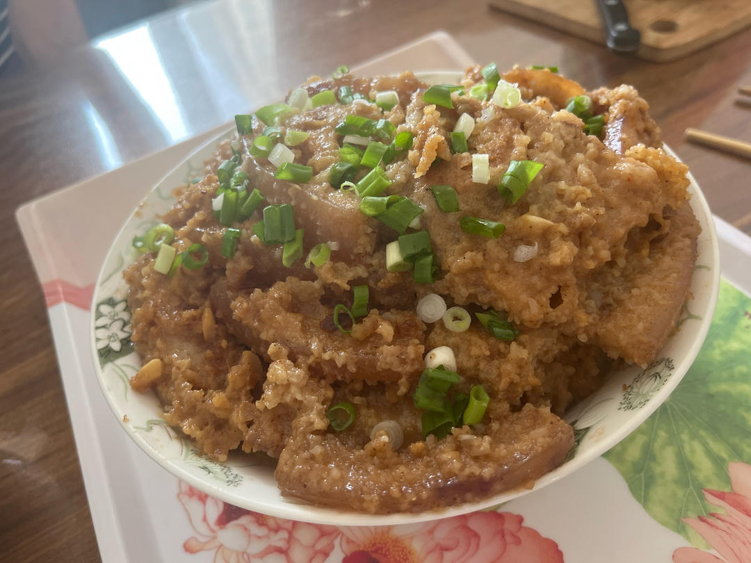 绝绝子！甩饭店几条街的粉蒸肉（粉蒸排骨）