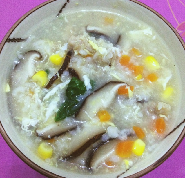 肉末胡萝卜粥（宝宝辅食）