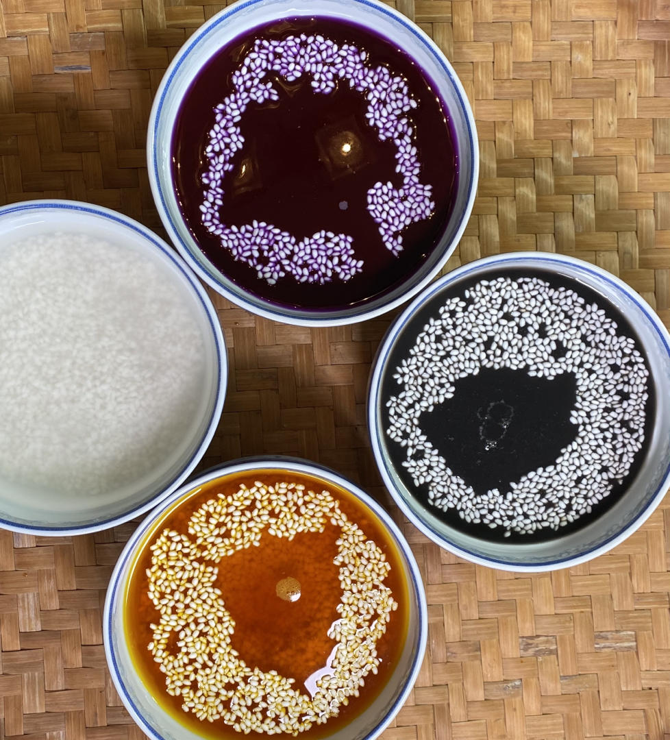 五色糯米饭之密蒙花糯米饭