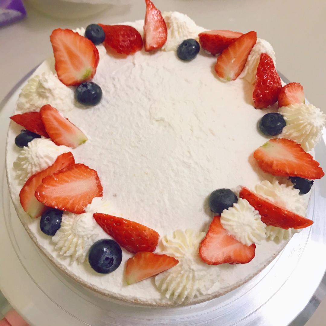 超级简单的味多美同款生日蛋糕（6寸），新手也能高度还原