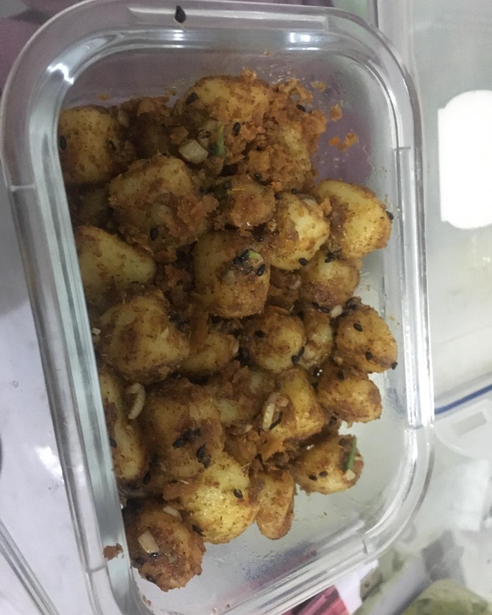 蒜香孜然土豆