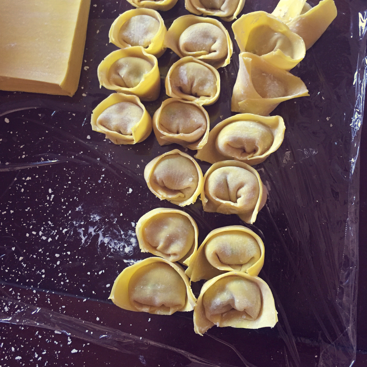 云吞的制作步骤（元宝）