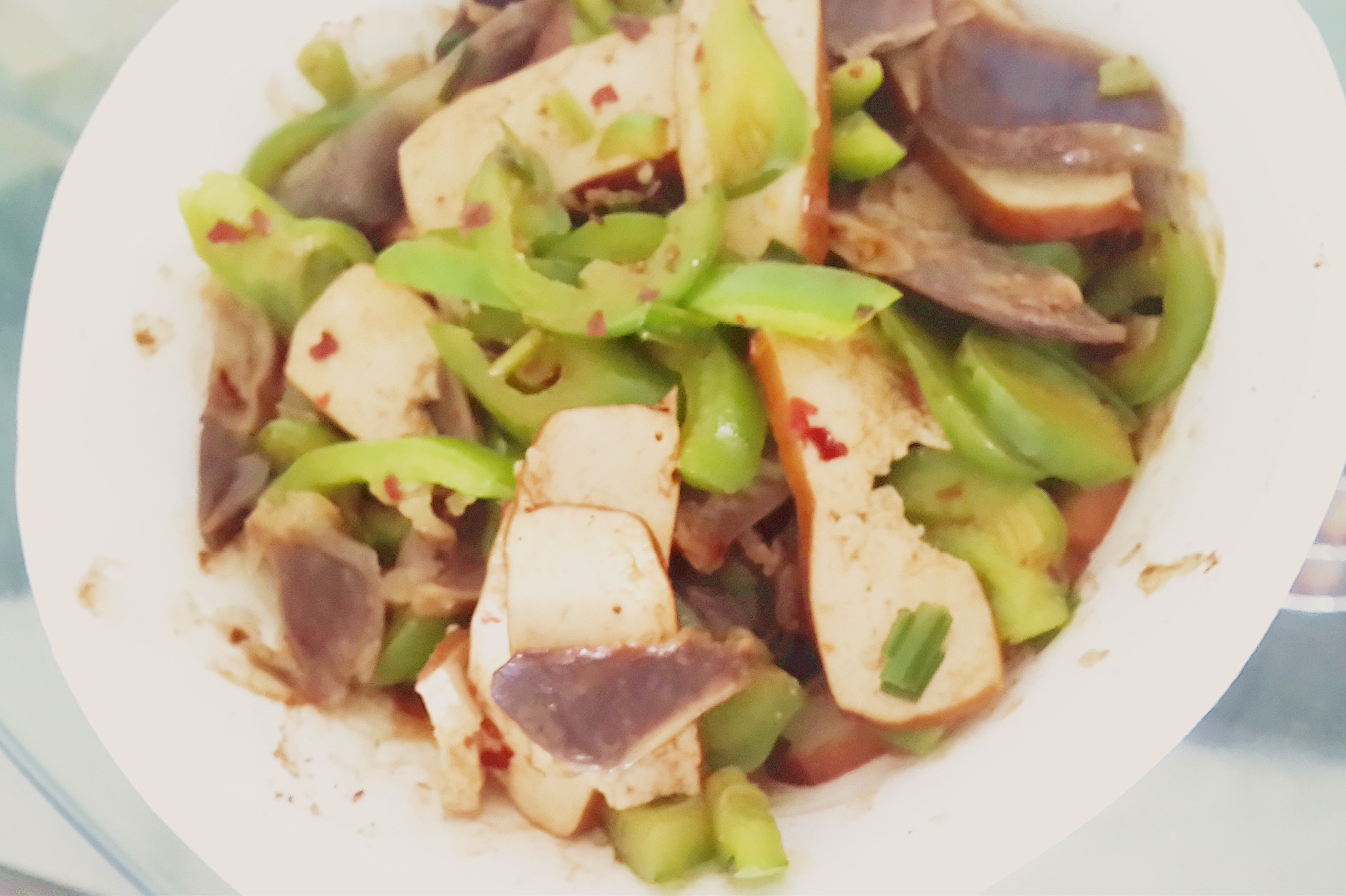 青椒鸭肫