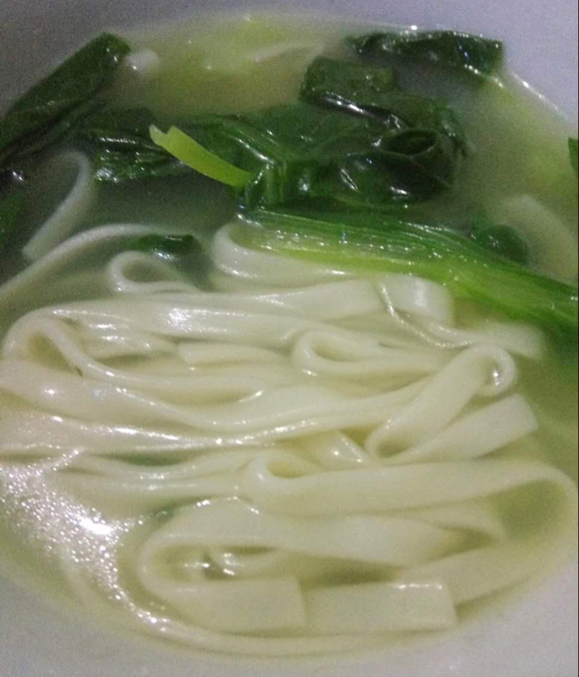 青菜香菇面