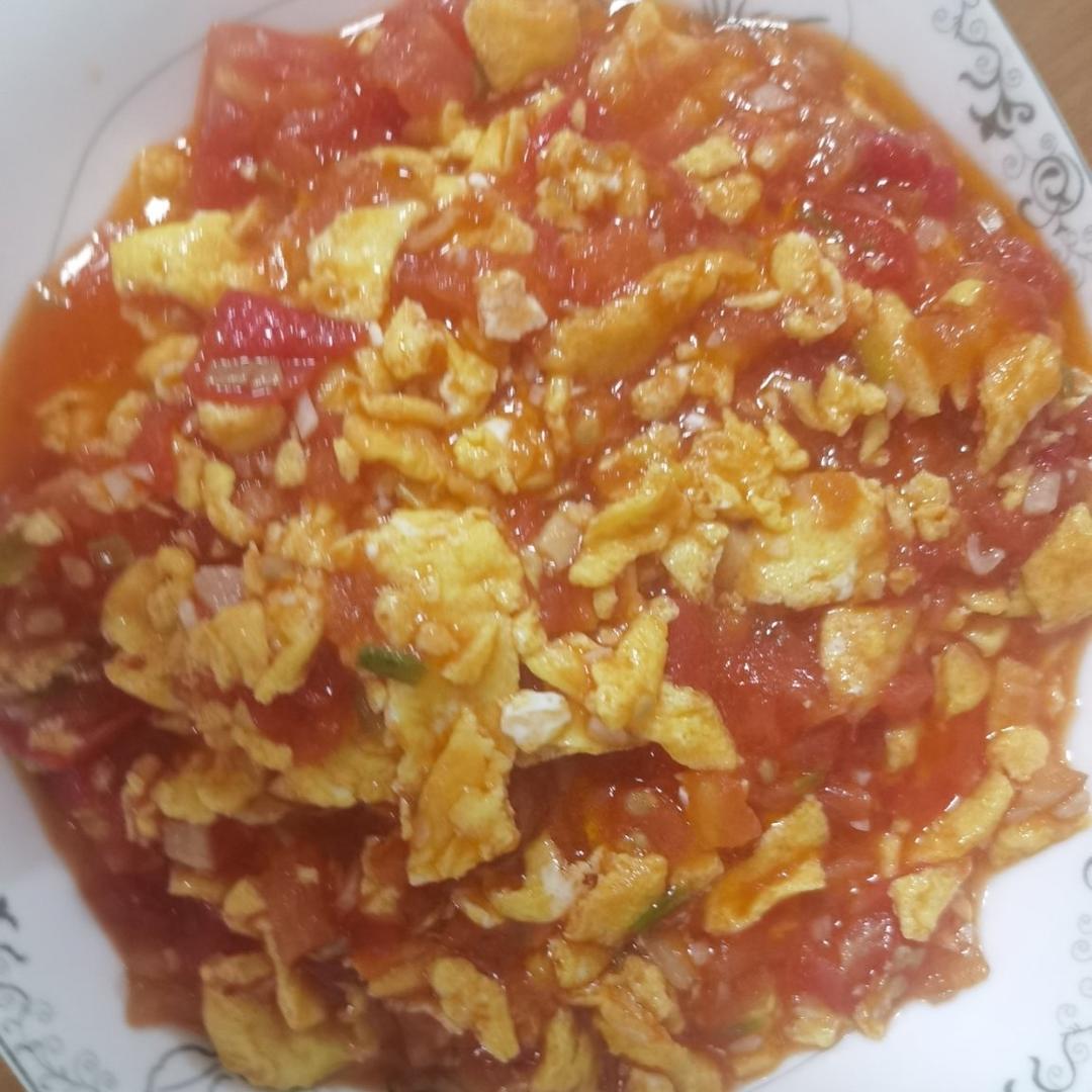 西红柿炒鸡蛋