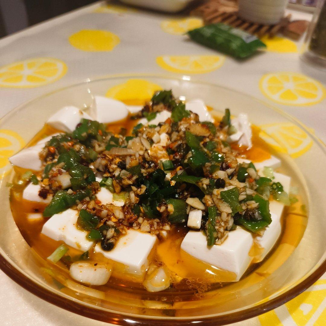 凉拌豆腐/小葱拌豆腐