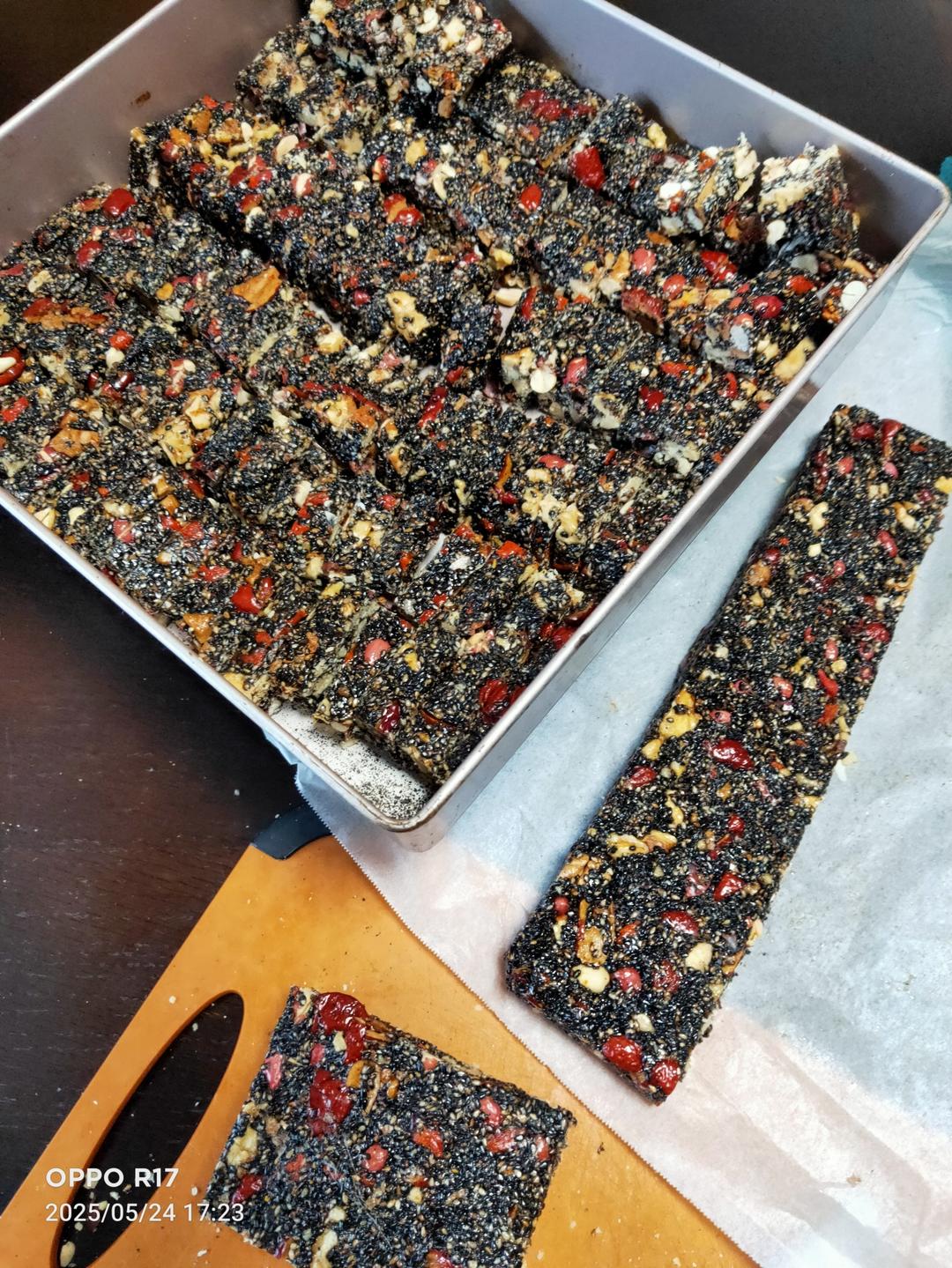 私房爆单🔥黑芝麻核桃营养糕零失败配方