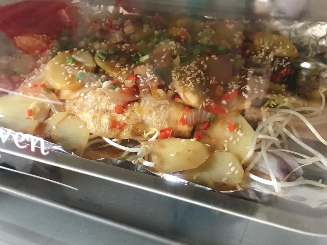 烤鲈鱼（烤箱版）
