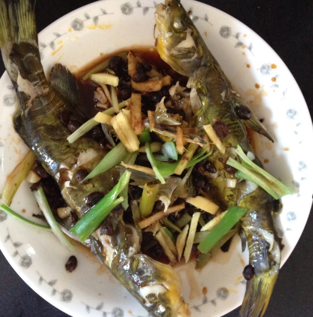 豉香蒸黄骨鱼