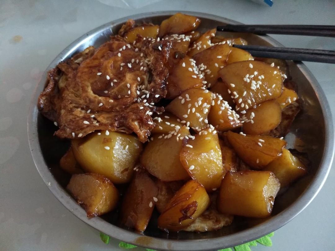 大小朋友都爱的糖醋土豆