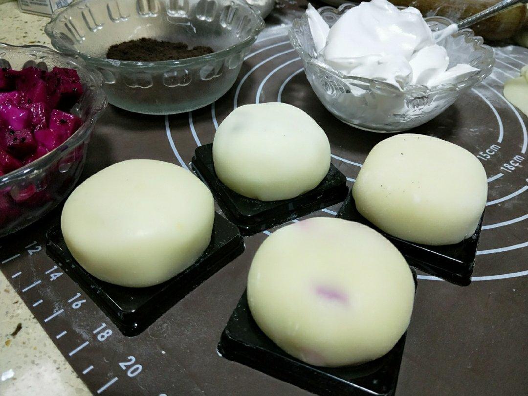 腹黑白胖子——奥利奥雪媚娘