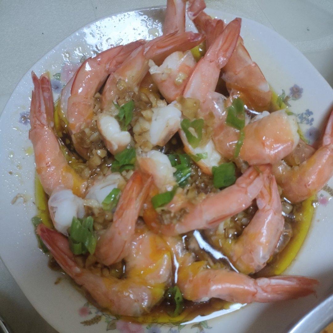 蒜蓉粉丝开背虾