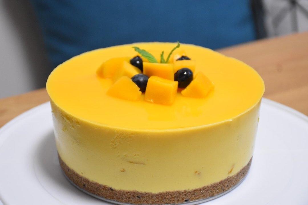 六寸芒果慕斯的做法